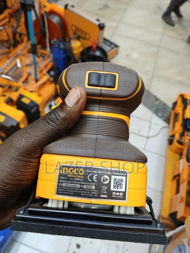 Ingco Cordless Sander - thumbnail 3