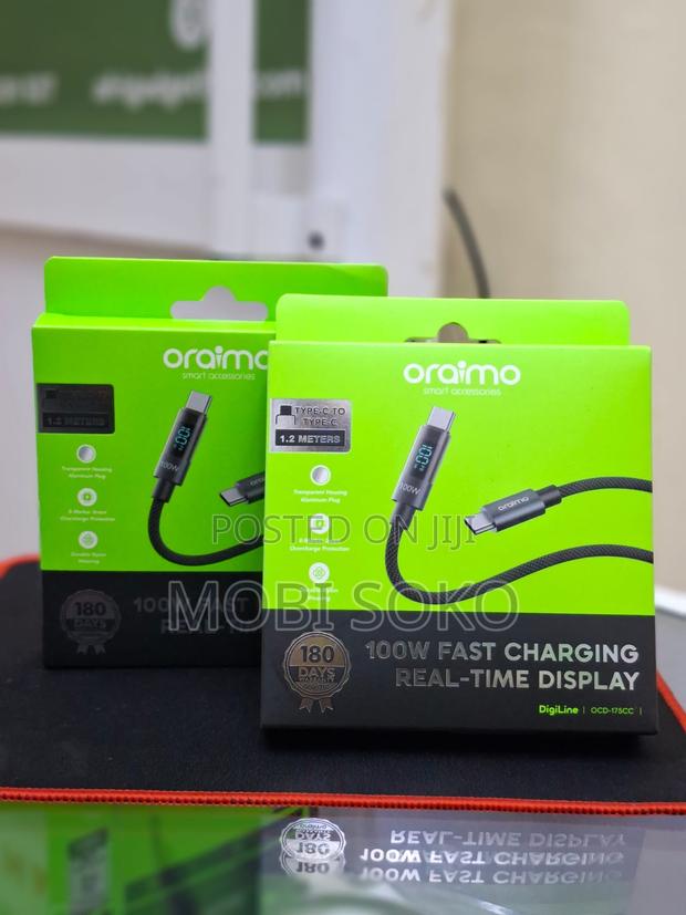 Oraimo Digiline 100w Cable With Display - main view