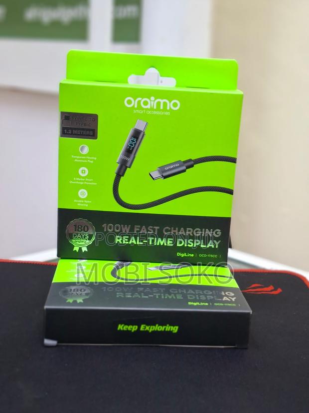 Oraimo Digiline 100w Cable With Display - thumbnail 2