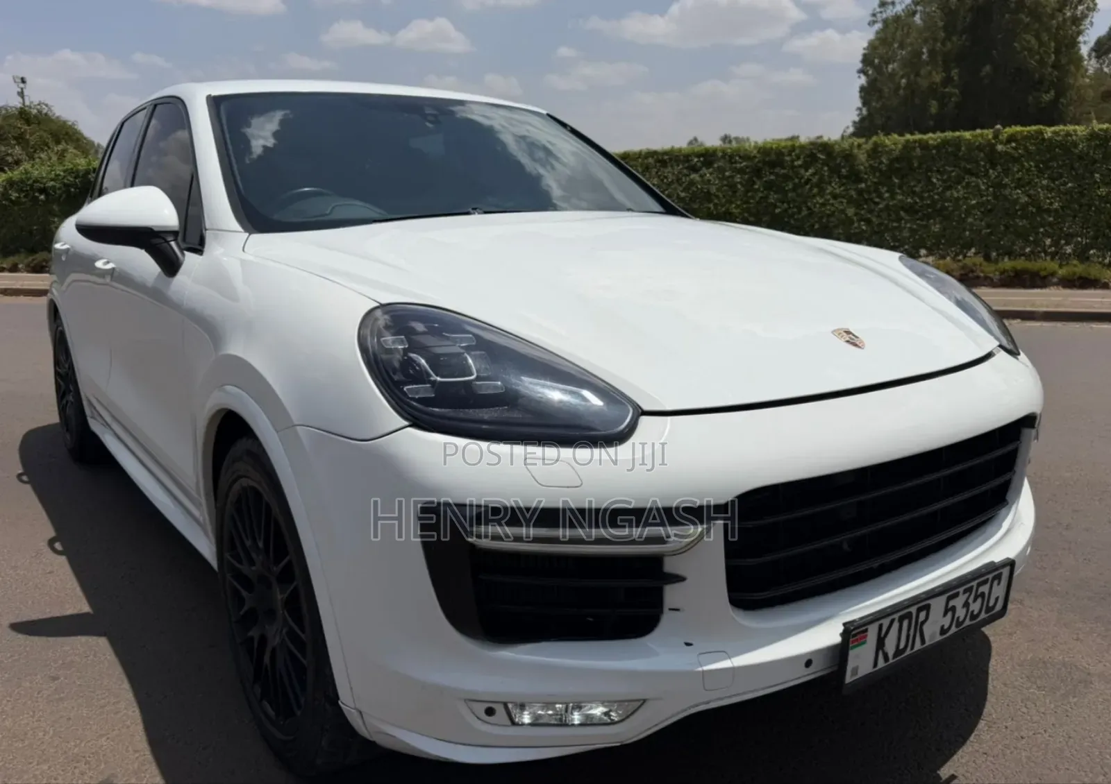 Porsche Cayenne 2015 White