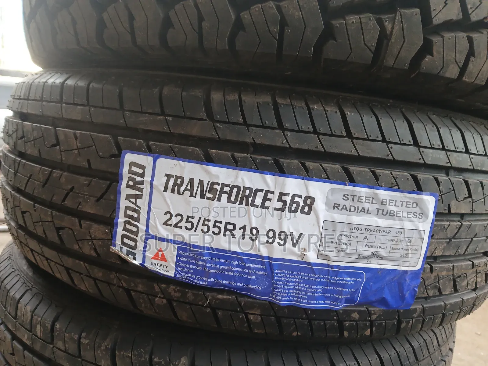 225/55r19 Goodard