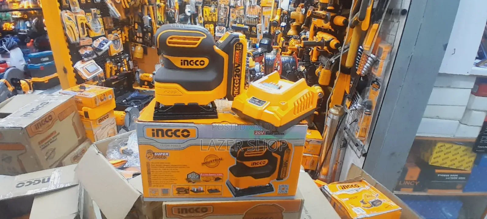 Ingco Cordless Sander