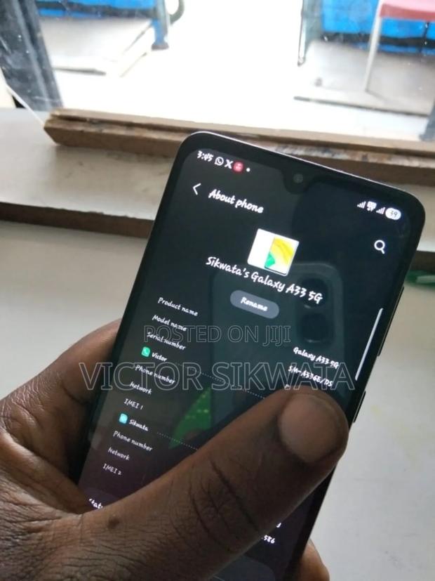 Samsung Galaxy A33 5G 128 GB Black - main view