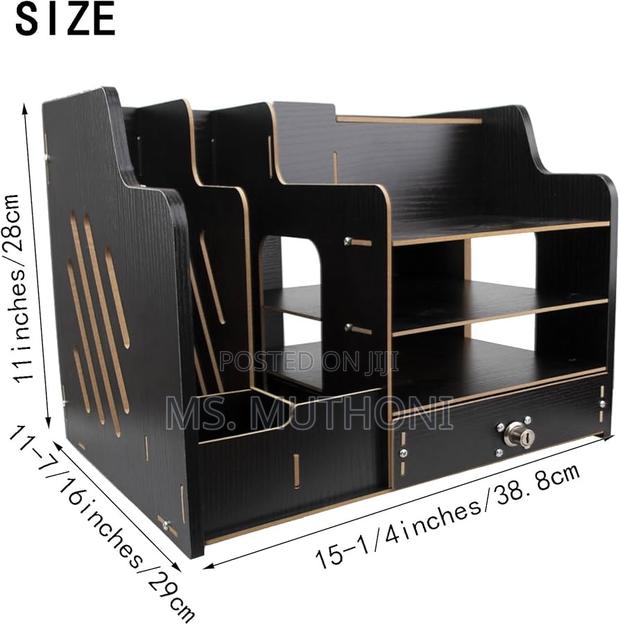 * Wooden Desk Organizer - thumbnail 4