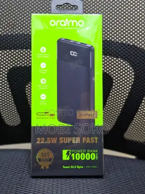 Oraimo Toast 22.5 Byte 10000mah 22.5w Power Bank
