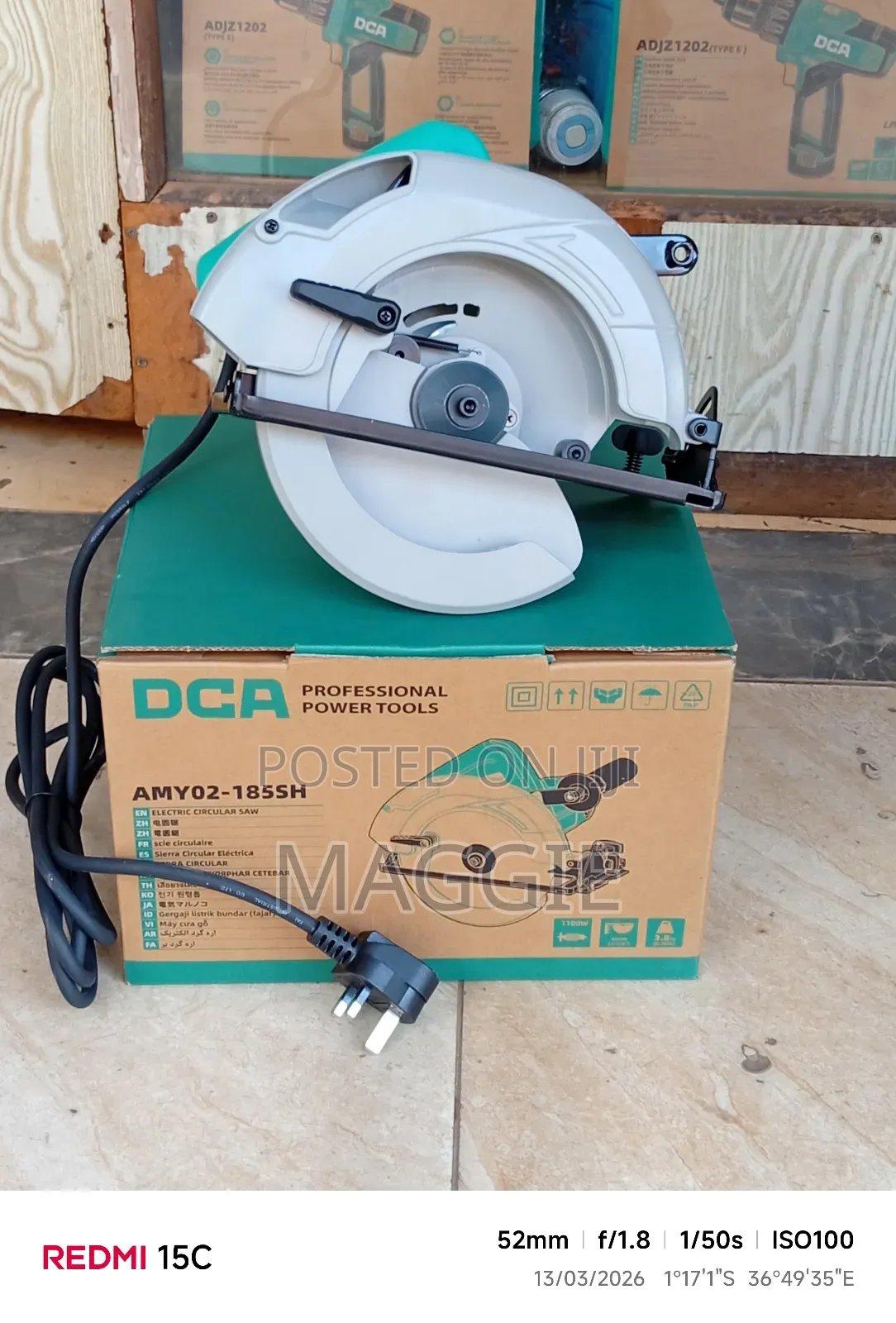 Dca Circular Saw Amy02-185sh