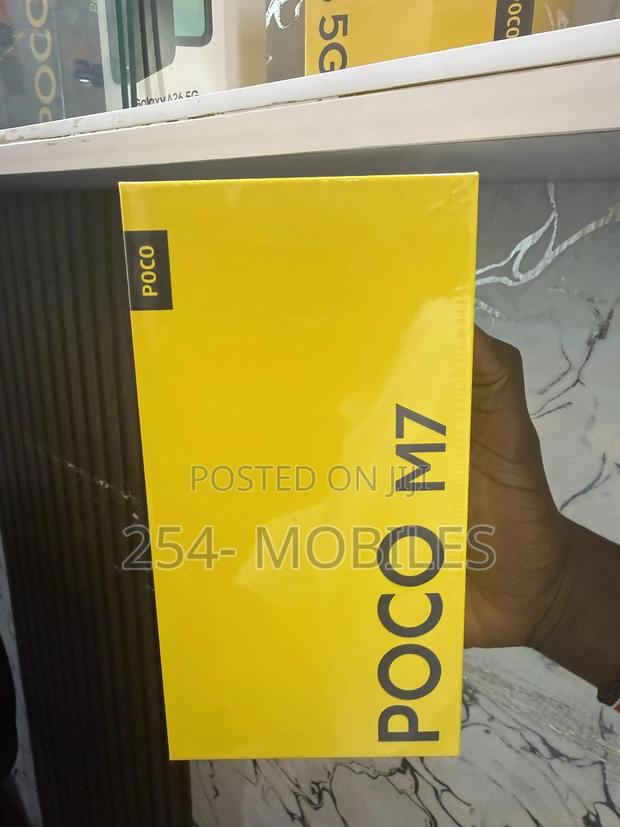 New Xiaomi Poco M7 128 GB Black - thumbnail 2