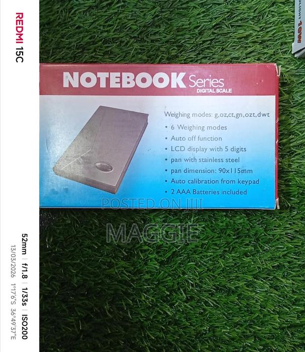 Notebook Series Series Digital Scale - main view