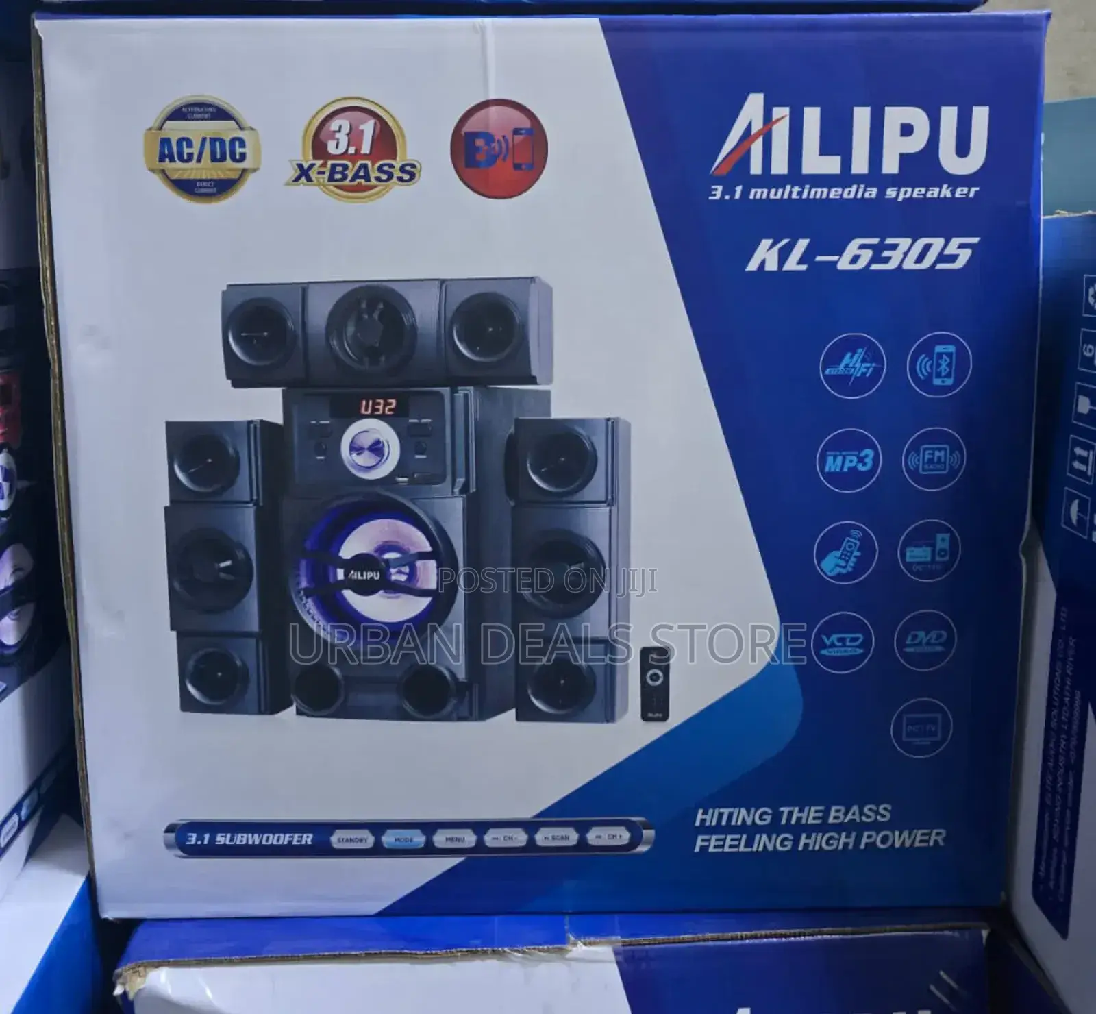 3.1 " Ailipu Homethearte Multimedia Speaker System Woofer