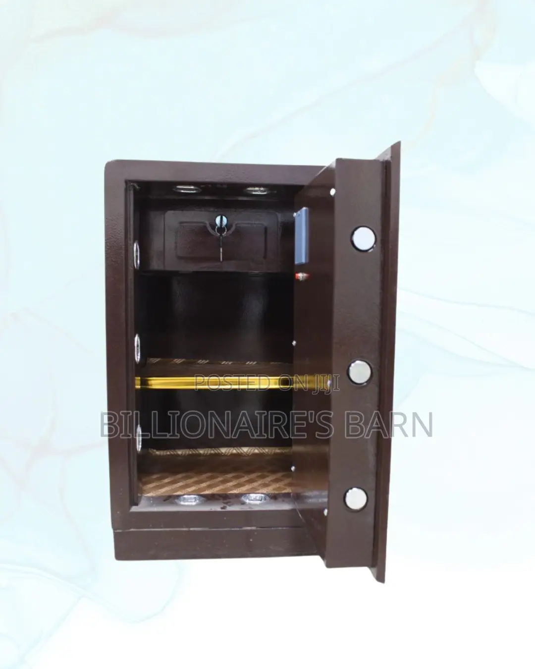 Fireproof Biometric Safe 70 Kg Programmable Keypad And Dual