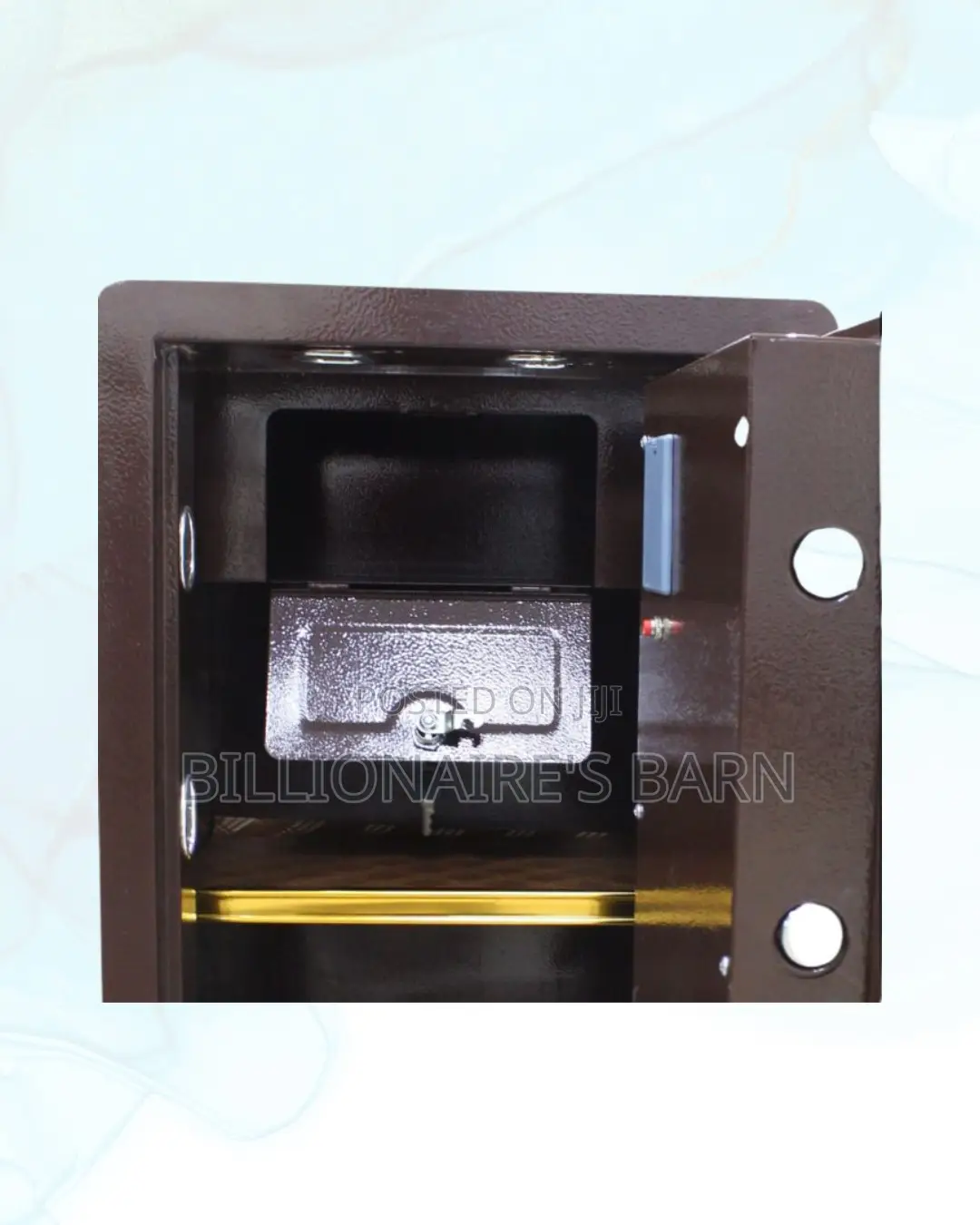 Fireproof Biometric Safe 70 Kg Programmable Keypad And Dual