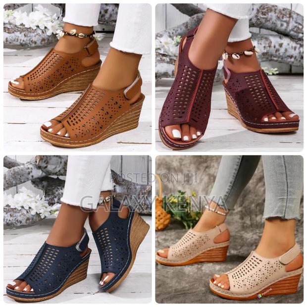 Open Toe Wedge- Size 37-42 - main view