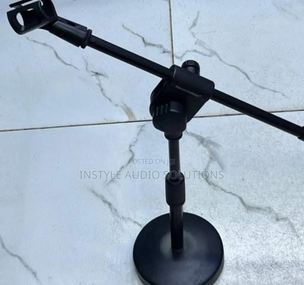 Adjustable Metallic Table Microphone Stand