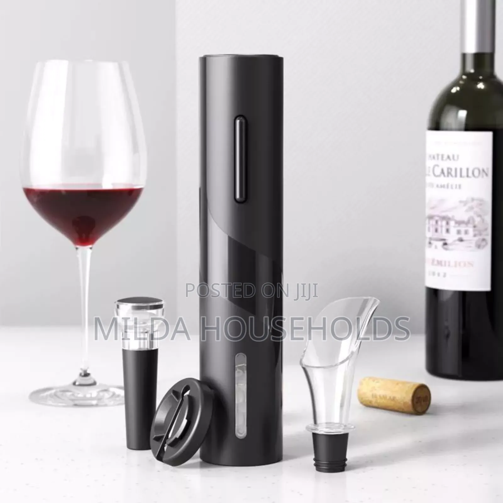 Electric Wine Opener Set.
