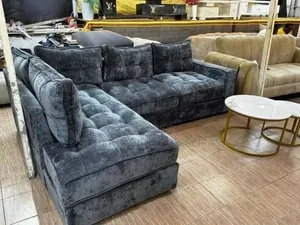 (Grey Conner Seat) L Shape Sofa 5 Seater