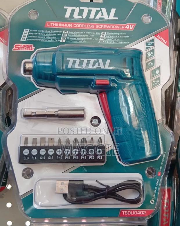 Total Lithium-Ion Cordless Screwdriver 4v - thumbnail 2