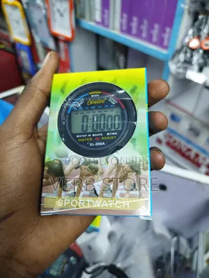 Digital Stop Watch With A Compass