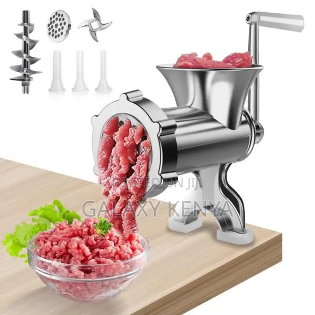 Alloy Meat Mincer/Grinder - 12 Inch - thumbnail 2
