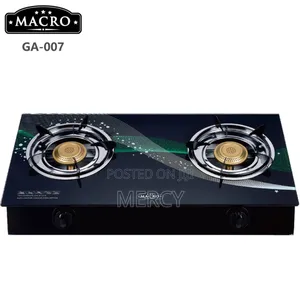 Nunix 2 Glass Burner Cooker
