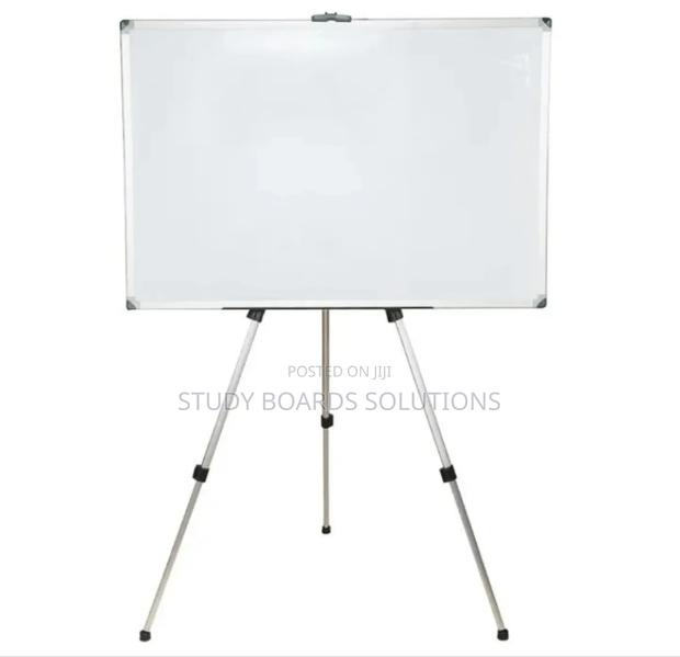 3ft by 2ft Whiteboard With Portable Tripod Stand for Online Tutoring
