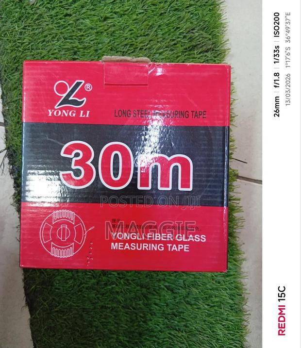 30m Long Steel Measuring Tape - thumbnail 2