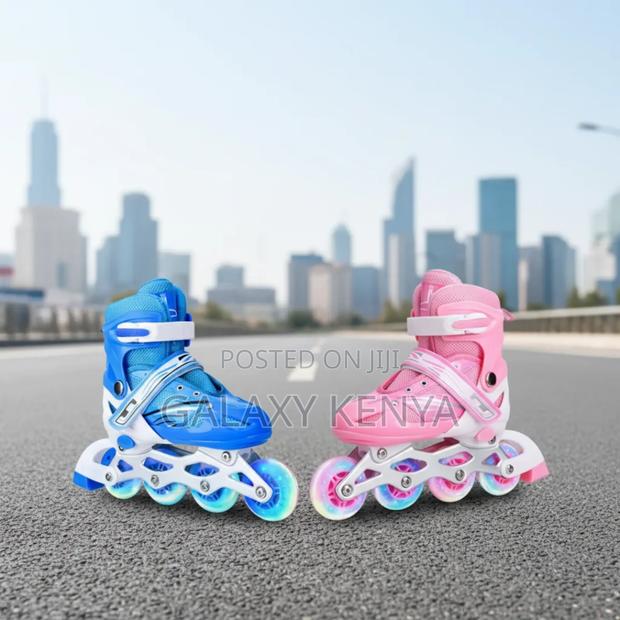 Skating Shoes(Set Full) Red Blue - thumbnail 2