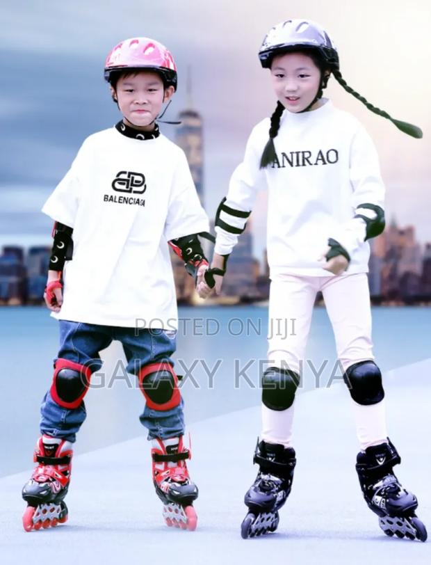 Skating Shoes(Set Full) Red Blue - thumbnail 3