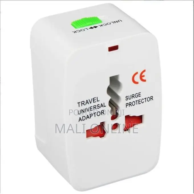 Universal Travel Adapter Worldwide Plug Charger 2 Usb 1 Type-C