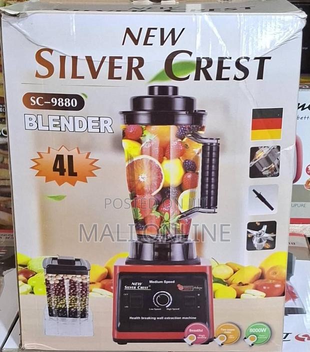 Silver Crest Sc-9880 Commercial Blender 4l Heavy Duty 8000w - thumbnail 2