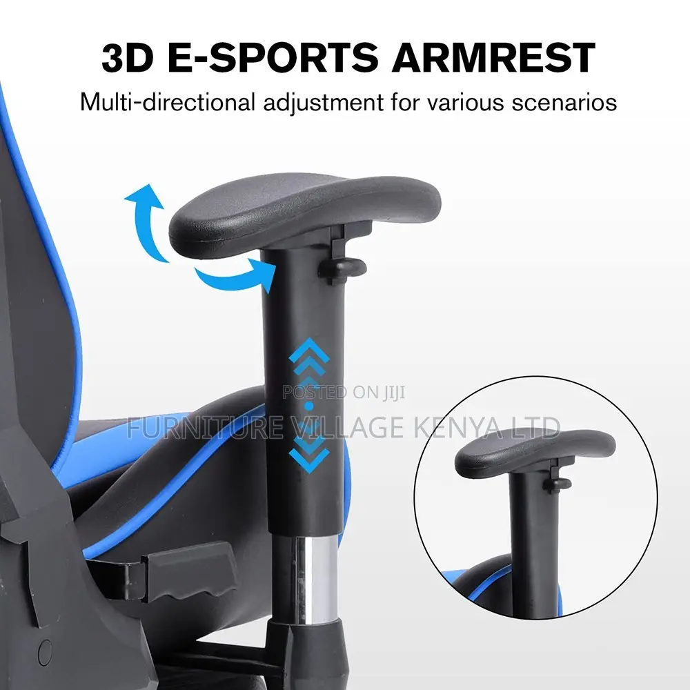 Gaming Chair; High Back Leather Gaming Chair