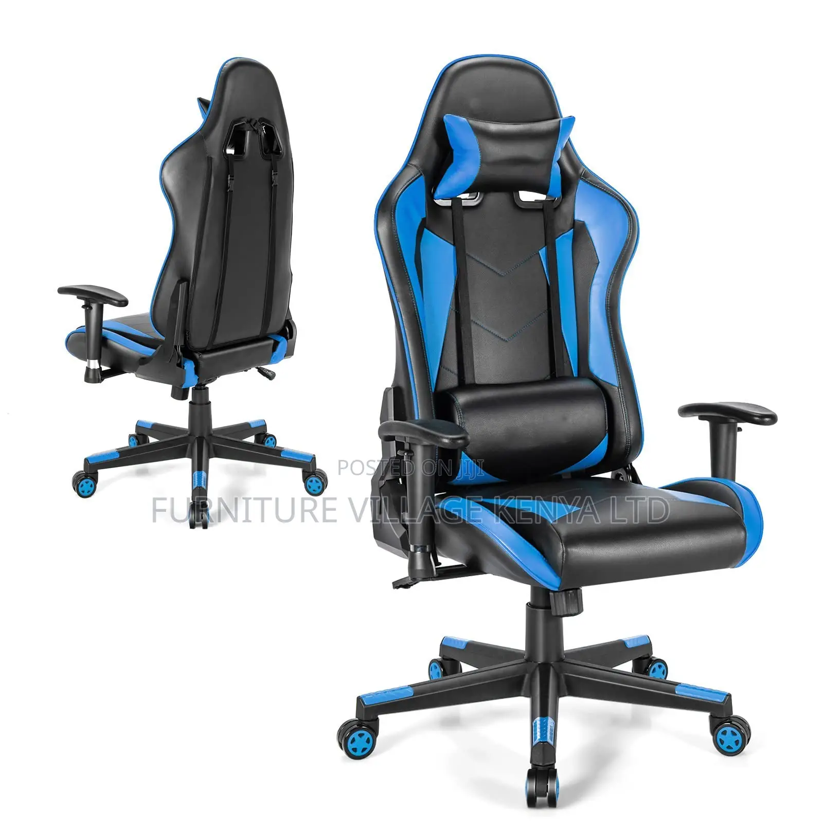Gaming Chair; High Back Leather Gaming Chair