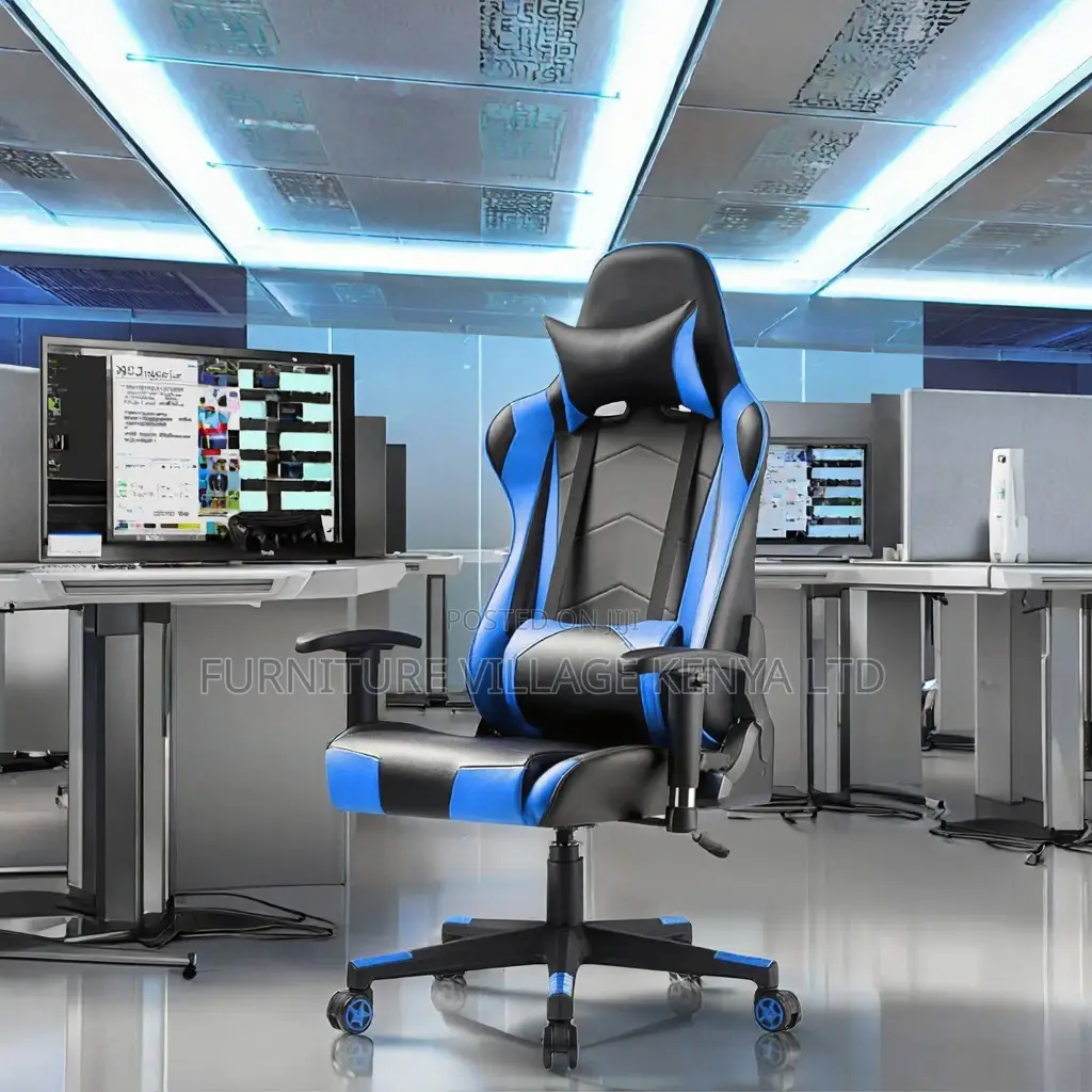 Gaming Chair; High Back Leather Gaming Chair