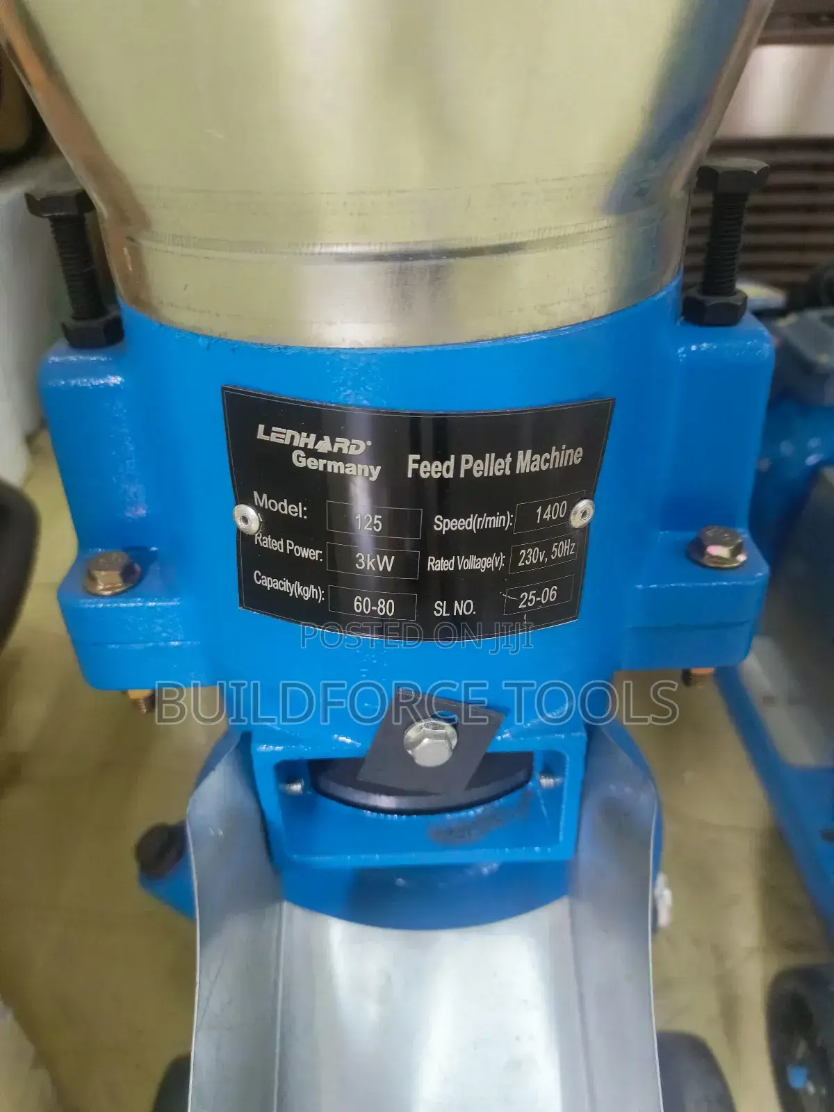 Pellet Making Machine Lenhard Germany 5 Hp