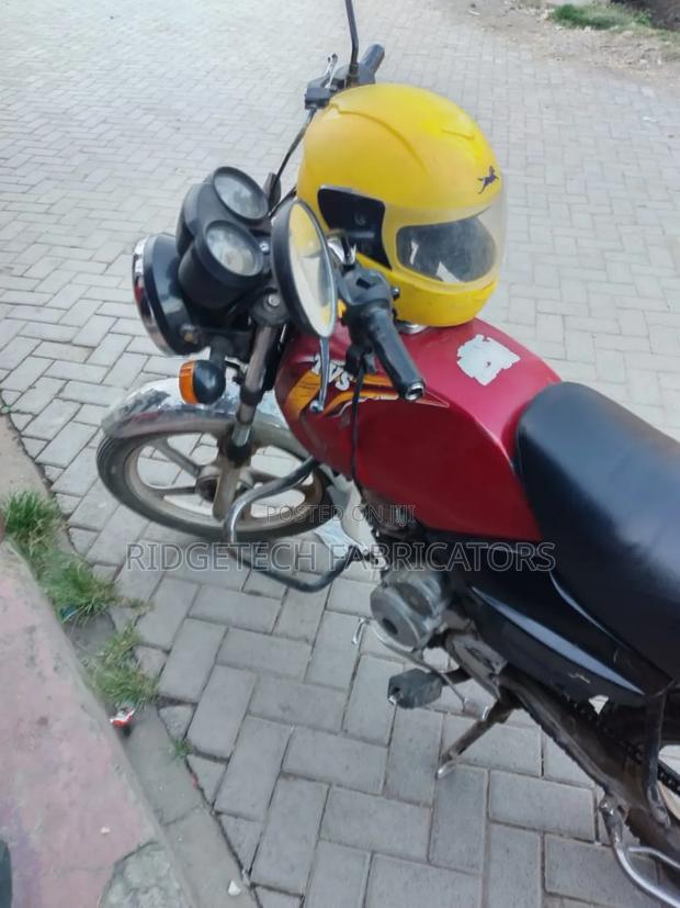 TVS XL 100 2019 Red - main view