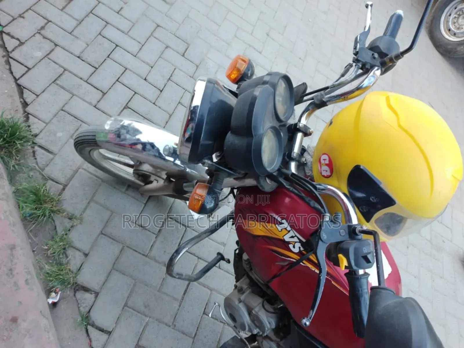 TVS XL 100 2019 Red