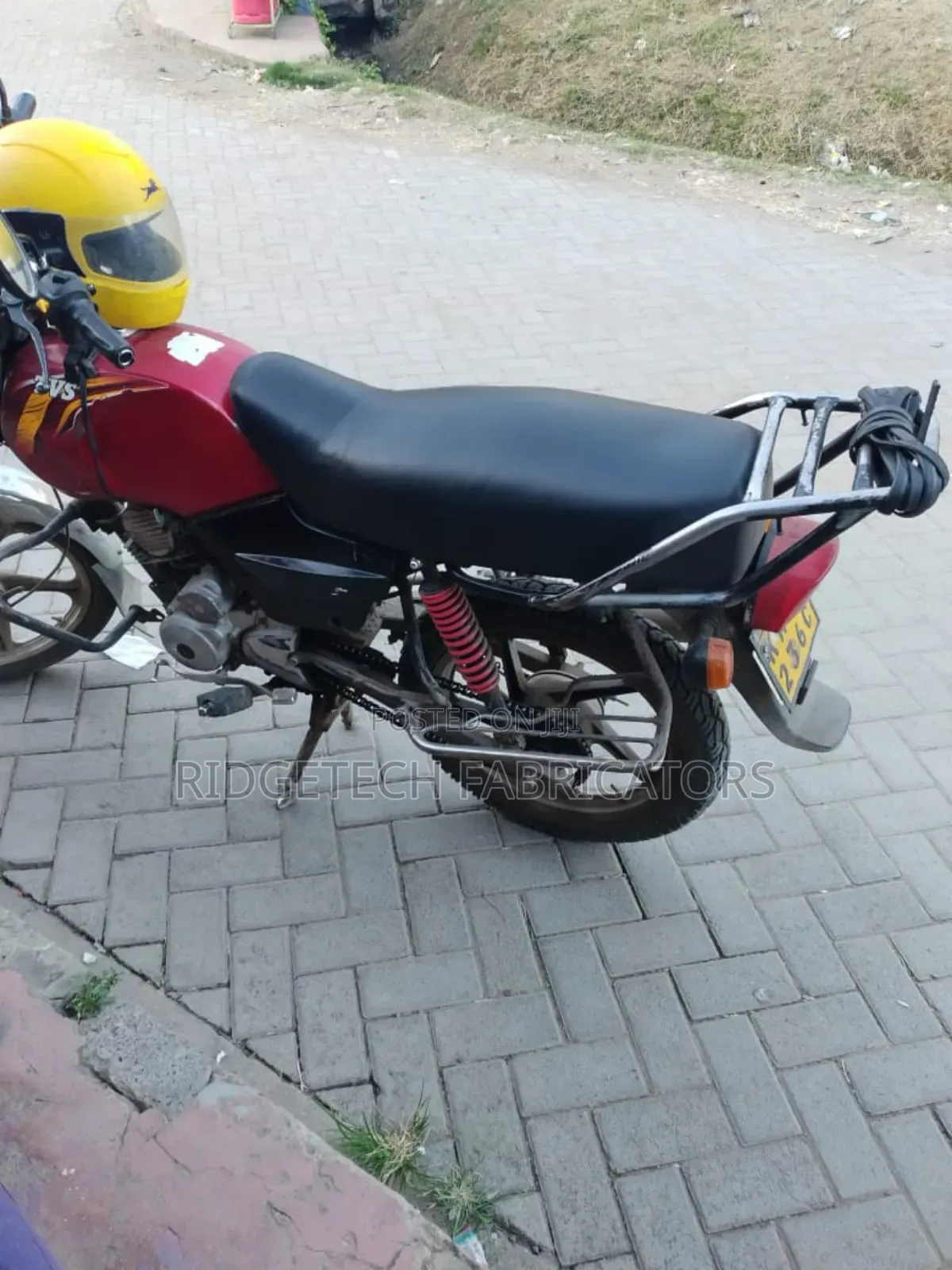 TVS XL 100 2019 Red