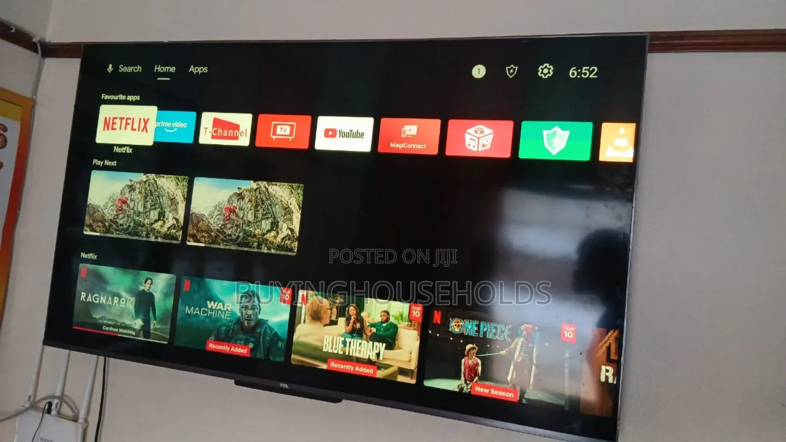 TCL 50" Qled Frameless Android Tv