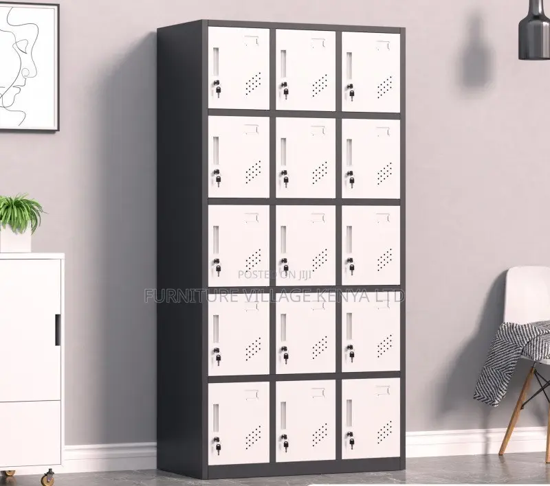 Office Cabinet; 15-compartment Office Storage Cabinet