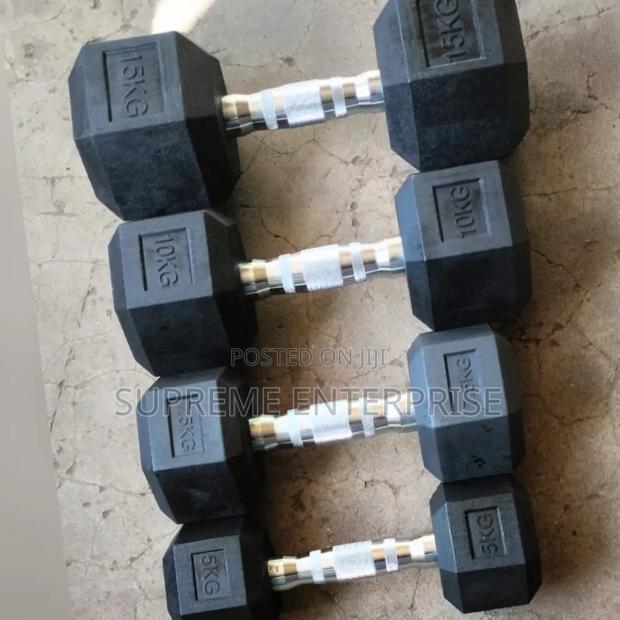 Hexagonal Dumbbells 10kg