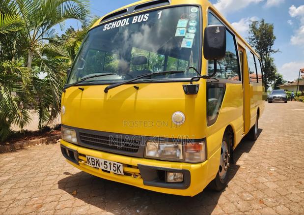 Toyota Coaster 2003 Yellow - thumbnail 3