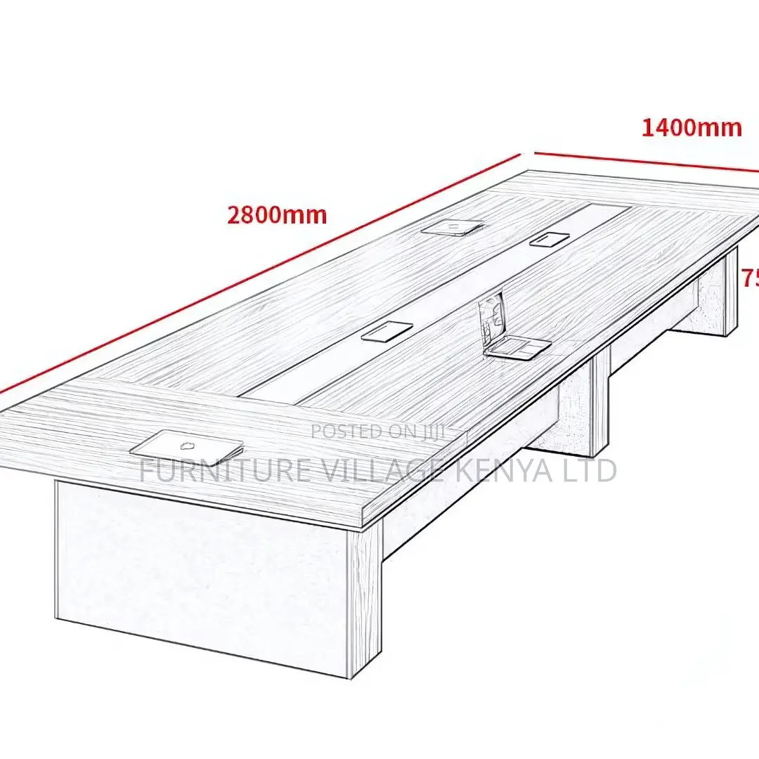 Boardroom Table; 3000mm Executive Boardroom Office Table(14-seater)
