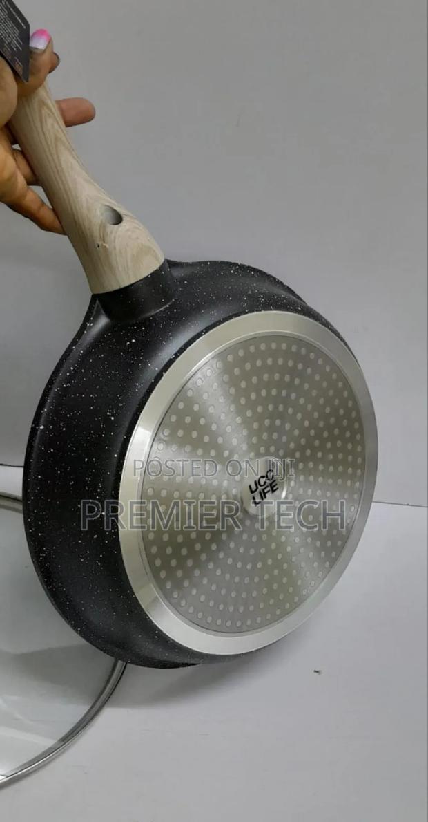 *Ucc. Heavy Duty Granite Frying Pan - main view