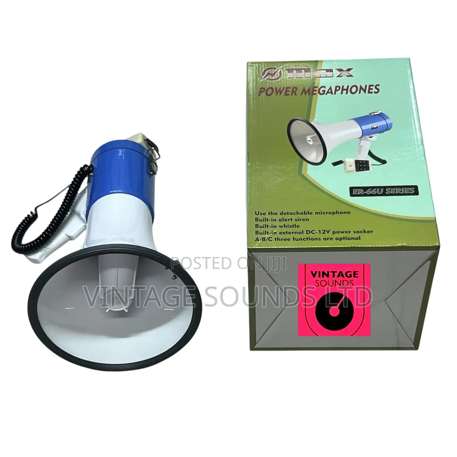 Max Er-66u: 50w Multimedia Megaphone