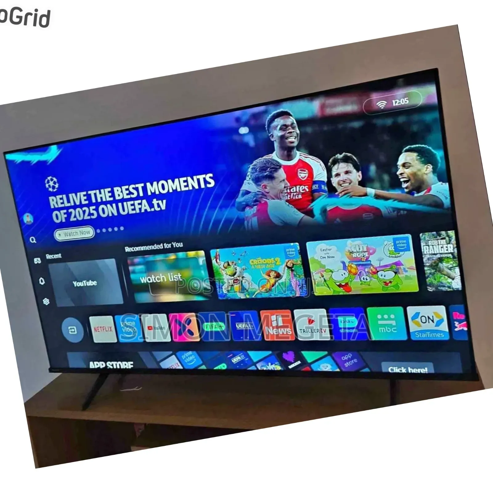 In Stock Vitron 43 Inches Smart Tv