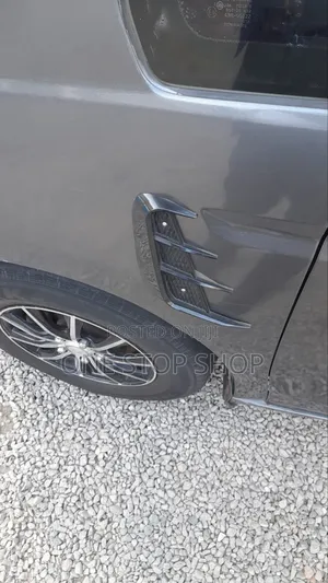 Car Fitted With Fin Shaped Air Side Vent