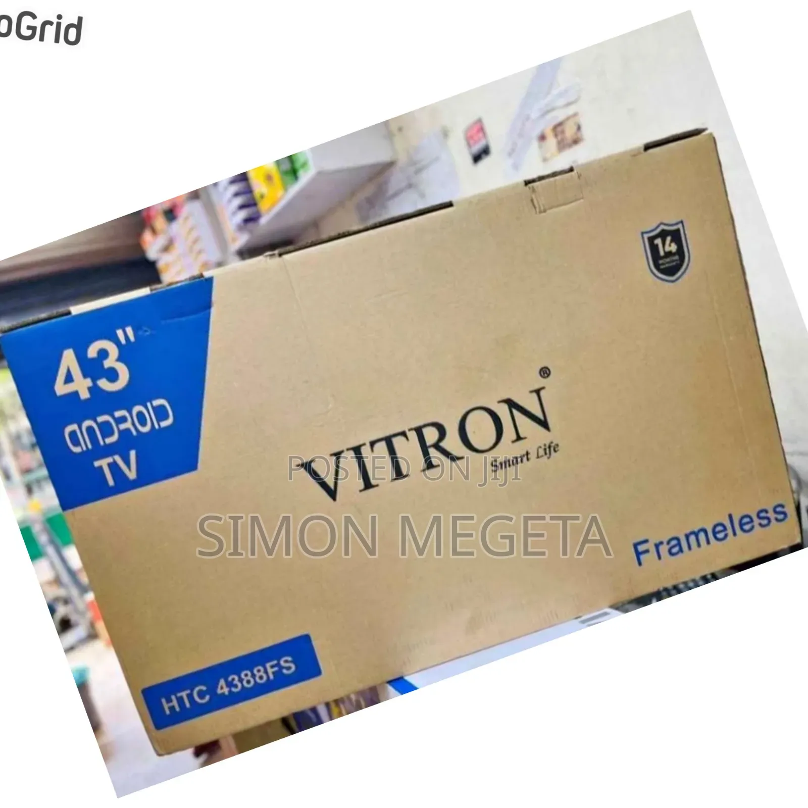 Available Vitron 43 Inches Smart Tv