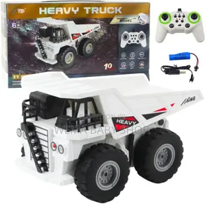 Remote-Controlled 2.4ghz Rechargeable Dumping Truck With Light Sound