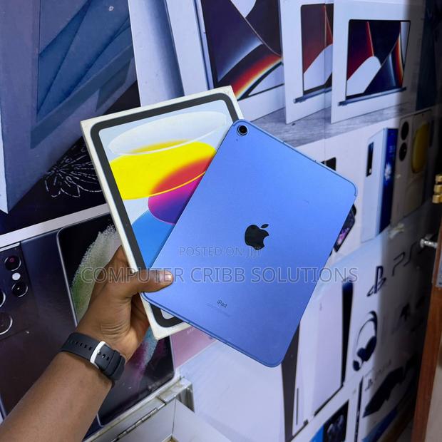 Apple iPad (2022) 64 GB Blue - thumbnail 2