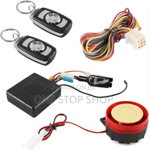 Antitheft Motorcycle Security Alarm System