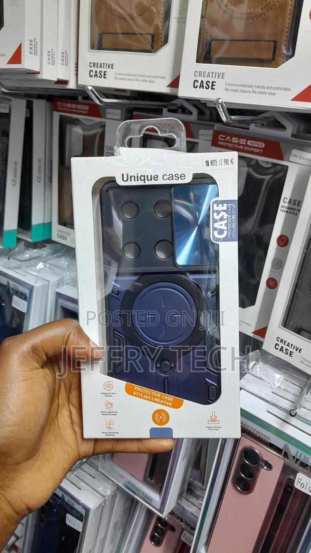 Cotdin Magnetic Stand Hard Case for Redmi Note 13 Pro 4g - main view